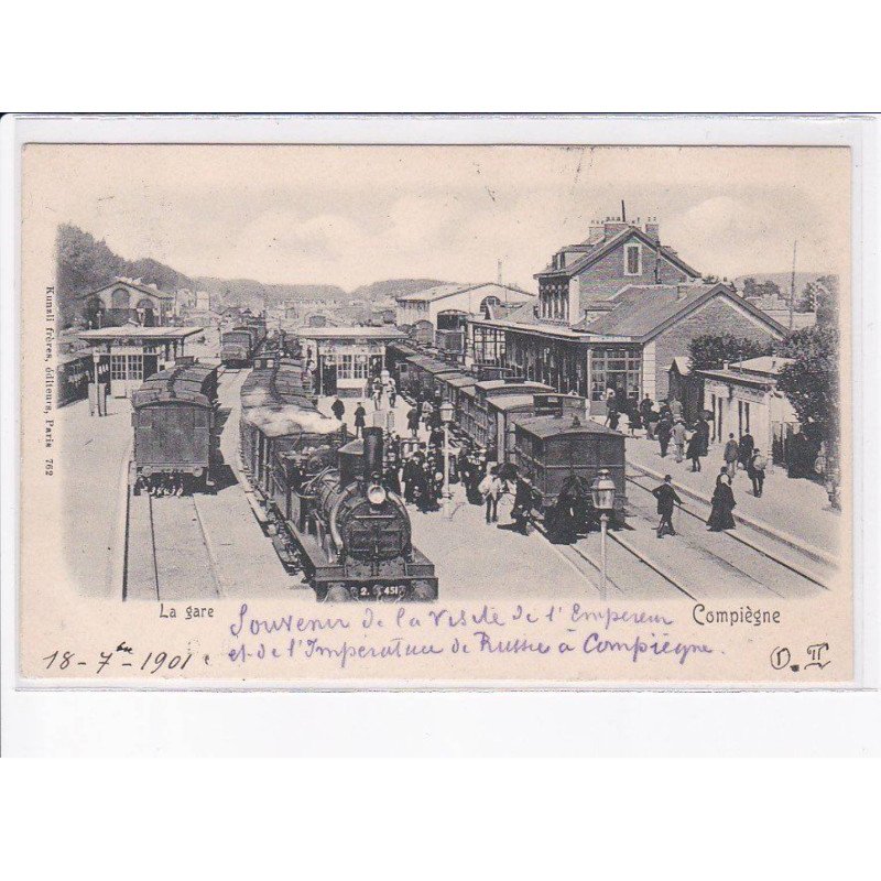 COMPIEGNE: la gare - état