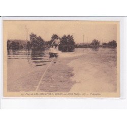 BORAN-sur-OISE: plage de lys-chantilly, l'aquaplan - très bon état