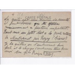 CONCHY-les-POTS: la chapelle provisoire, la sortie de la messe - très bon état