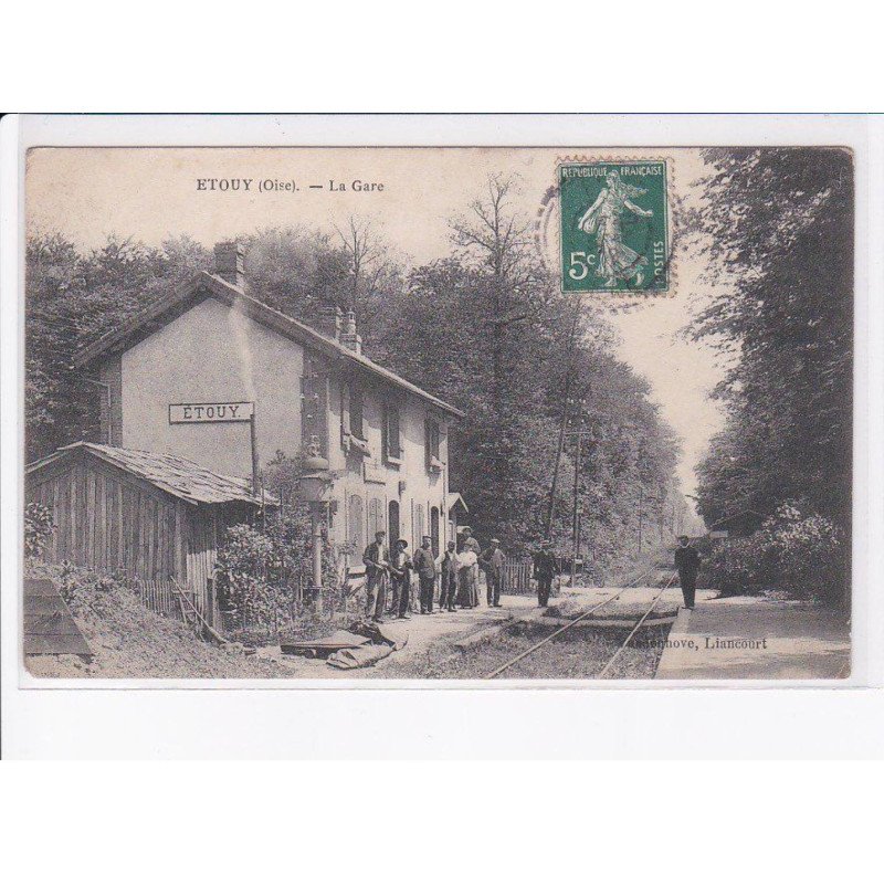 ETOUY: la gare - état