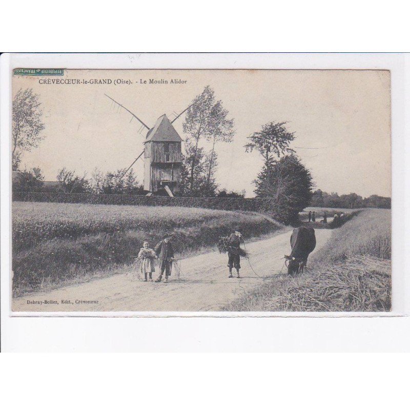 CREVECOEUR-le-GRAND: le moulin alidor - très bon état