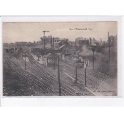 ABANCOURT: gare, chemin de fer - très bon état
