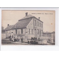 BOURY-en-VEXIN: mairie et école - état