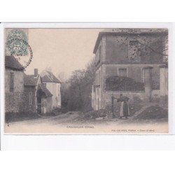 CHAVENCON: scène de village, femme au puits - très bon état