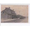 CREVECOEUR-le-GRAND: la gare, l'arrivée du train - très bon état