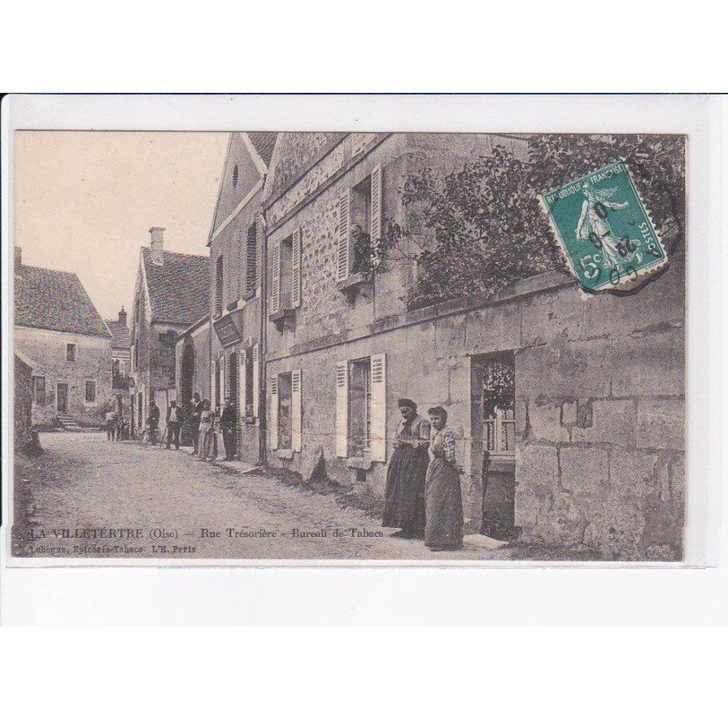 LA VILLETERTRE: rue trésorière, bureau de tabac - état