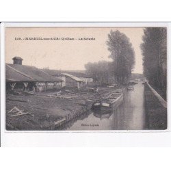 MAREUIL-sur-OURCQ: la scierie, canal - très bon état