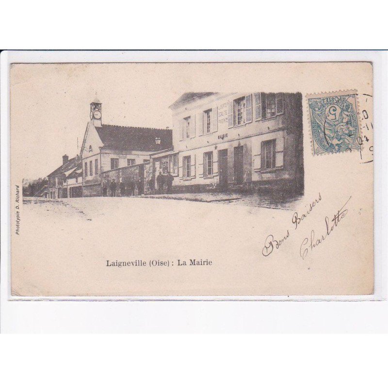 LAIGNEVILLE: la mairie - très bon état