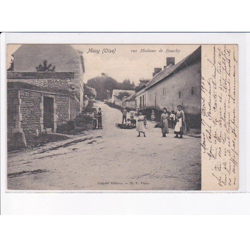 MOUY: rue madame de bauchy - très bon état