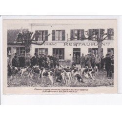 SAINT-LEGER-aux-BOIS: chasse à courre en forêt de laigue-vautrait-bertin - très bon état