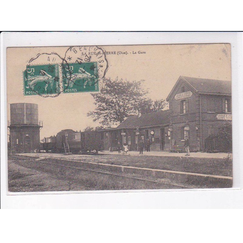 LA RUE-SAINT-PIERRE: la gare - très bon état