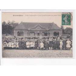 GRANDVILLIERS: école communale et cours complémentaire de jeunes filles - très bon état