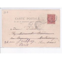 MOUY: fête de mouy, couronnement de la rosière Mlle Bricoteau 1903 - très bon état