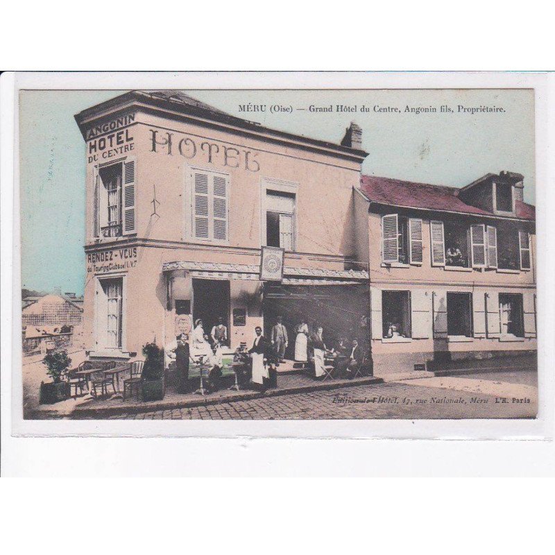 MERU: grand hôtel du centre, angonin fils - très bon état