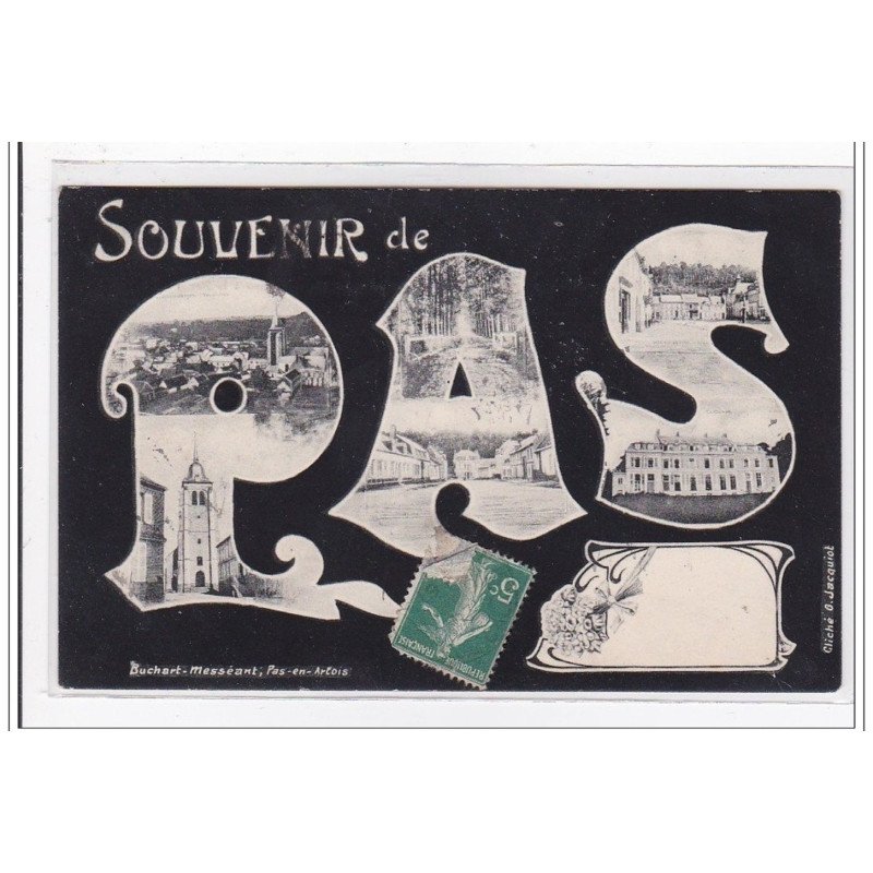BUCHART-MESSEANT : souvenir de PAS - tres bon etat