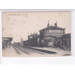 GOUVIEUX: la gare - état