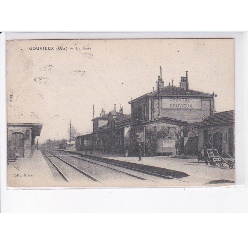 GOUVIEUX: la gare - état
