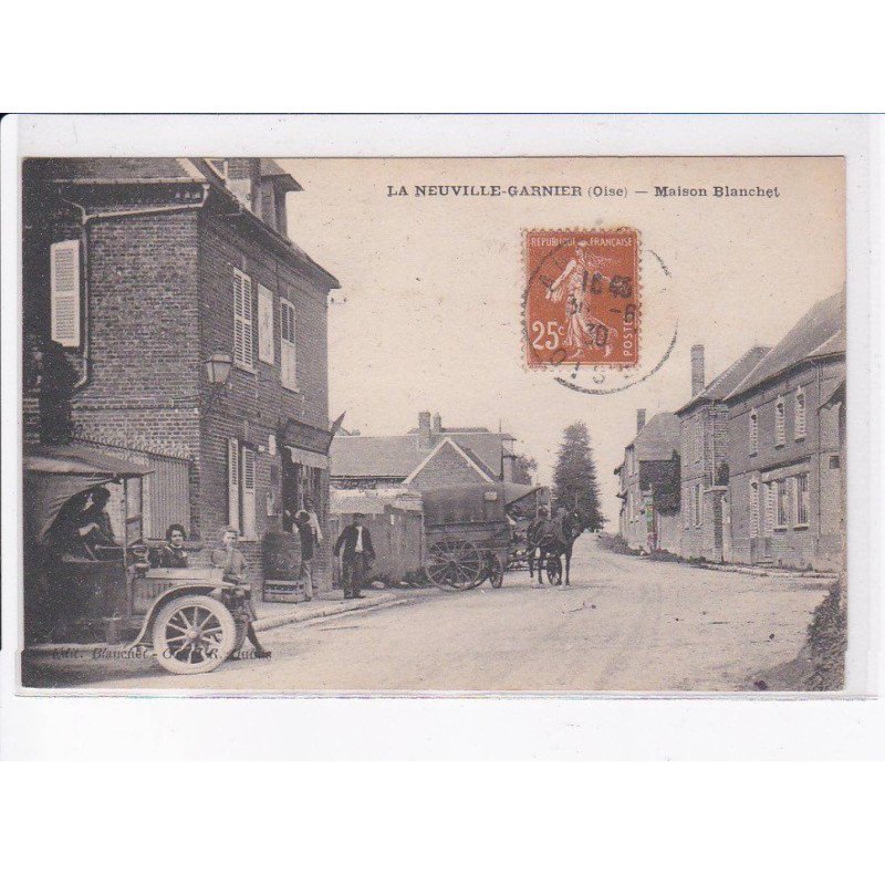 LA NEUVILLE-GARNIER: maison blanchet - très bon état