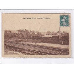 MILLY-sur-THERAIN: usine à phosphate - état