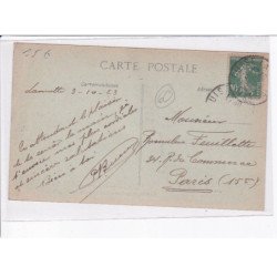 LAMOTTE-BREUIL: la place de la gare, le café de la gare - très bon état