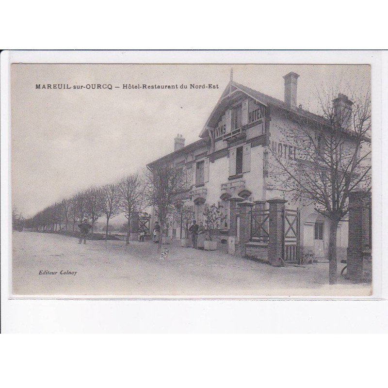 MAREUIL-sur-OURCQ: hôtel-restaurant du nord-est - très bon état
