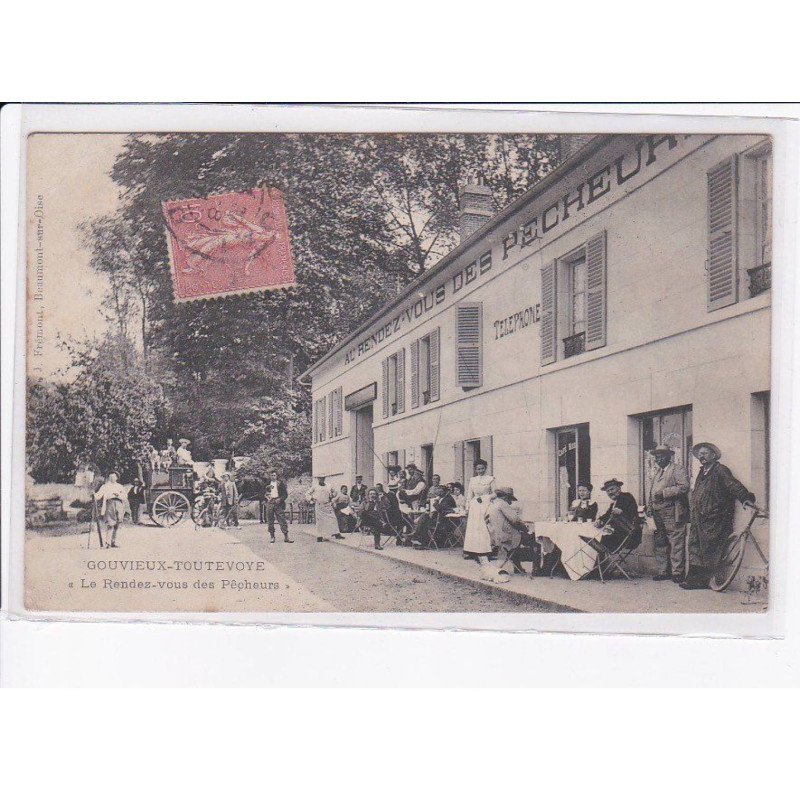 GOUVIEUX-TOUTEVOYE: le rendez-vous des pêcheurs - très bon état