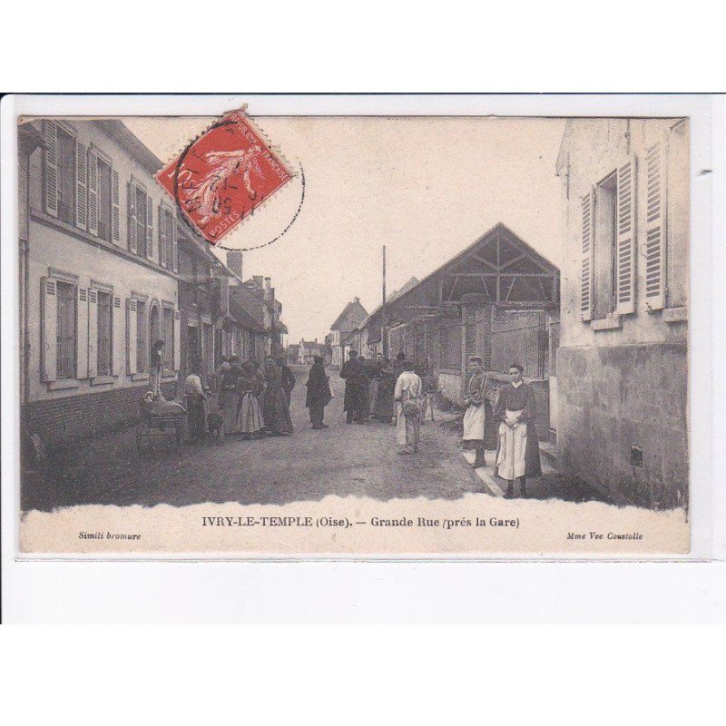 IVRY-le-TEMPLE: grande rue - très bon état