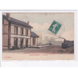 FRESNES-L'EGUILLON: la gare - très bon état