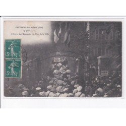 MERU: festival de meru 1910, 6 CPA - très bon état