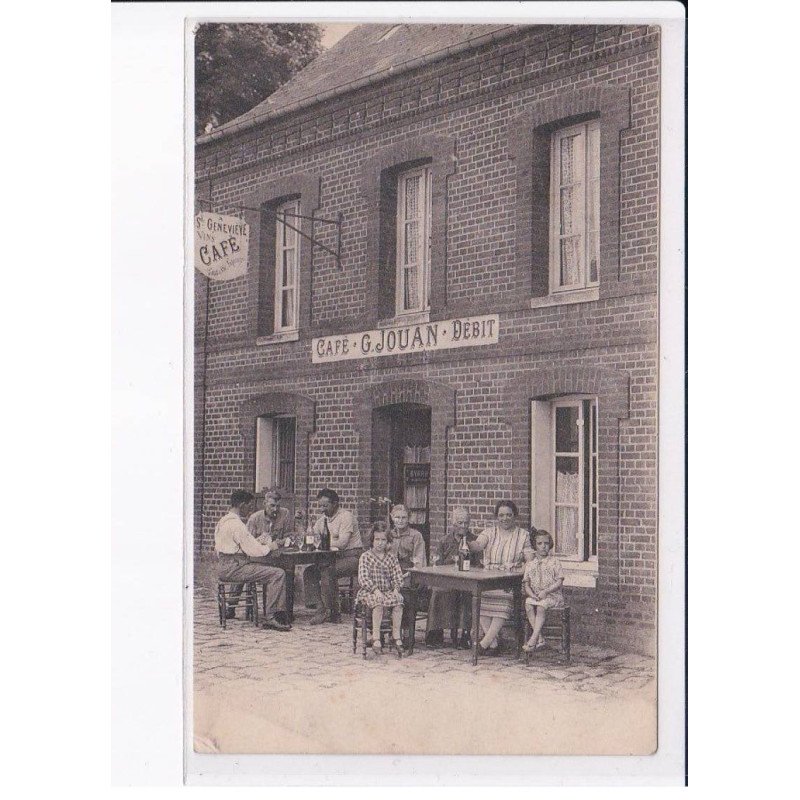SAINTE-GENEVIEVE: café, G. Jouan, débit - état