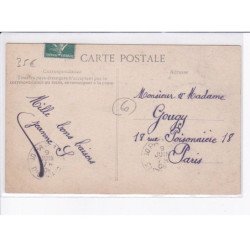 TRACY-le-MONT: parade du 17 mai 1908, le défilé 2e vue - très bon état