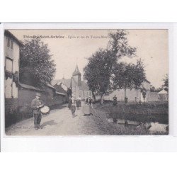 THIEULEY-SAINT-ANTOINE: église et rue du tourne-moulin - très bon état