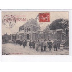 SARCUS: mairie et école de garçons - état