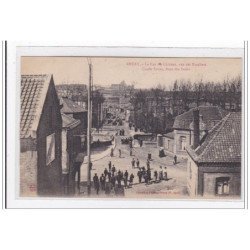BRUAY : la rue du chateau, vue des escaliers, castle street, from the stairs - tres bon etat