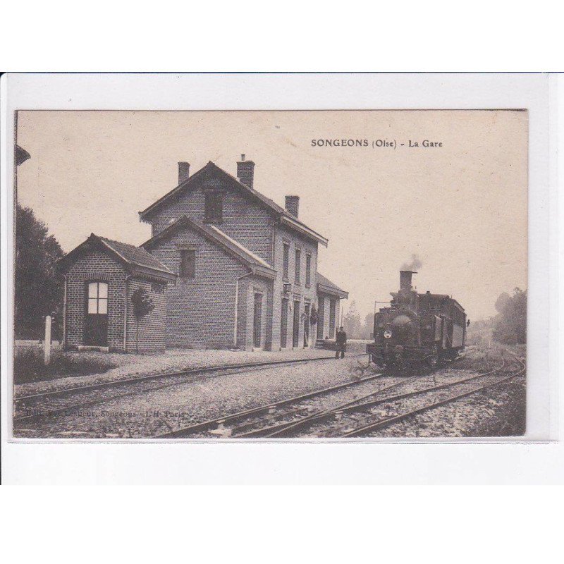 SONGEONS: la gare - très bon état