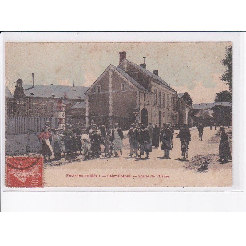 SAINT-CREPIN: sortie de l'usine - état