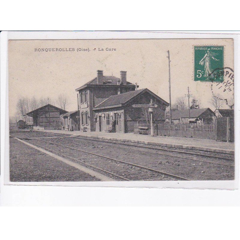 RONQUEROLLES: la gare - très bon état