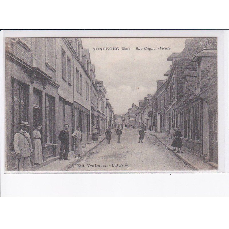 SONGEONS: rue crignon-fleury - très bon état