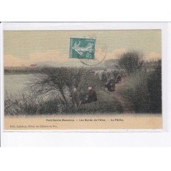 PONT-SAINTE-MAXENCE: les bords de l'oise, la pêche - très bon état