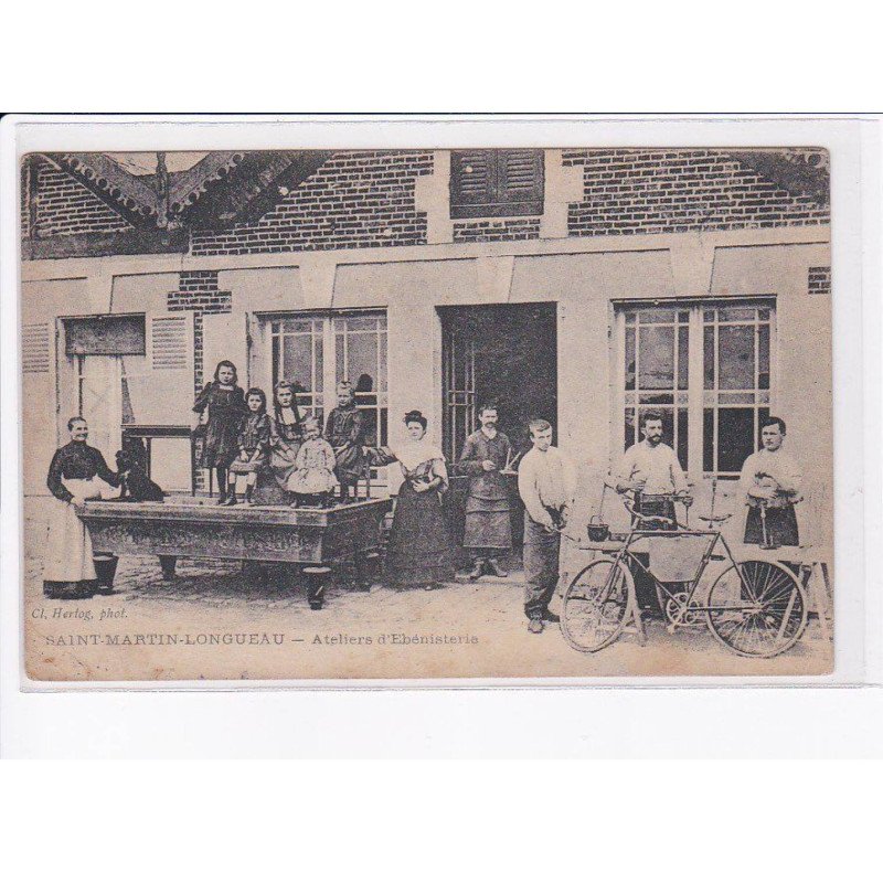 SAINT-MARTIN-LONGUEAU: ateliers d'ebénisterie - état