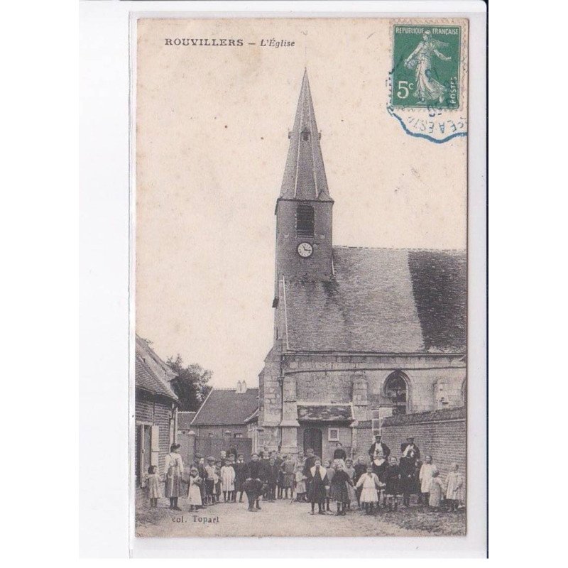 ROUVILLERS: l'église - très bon état