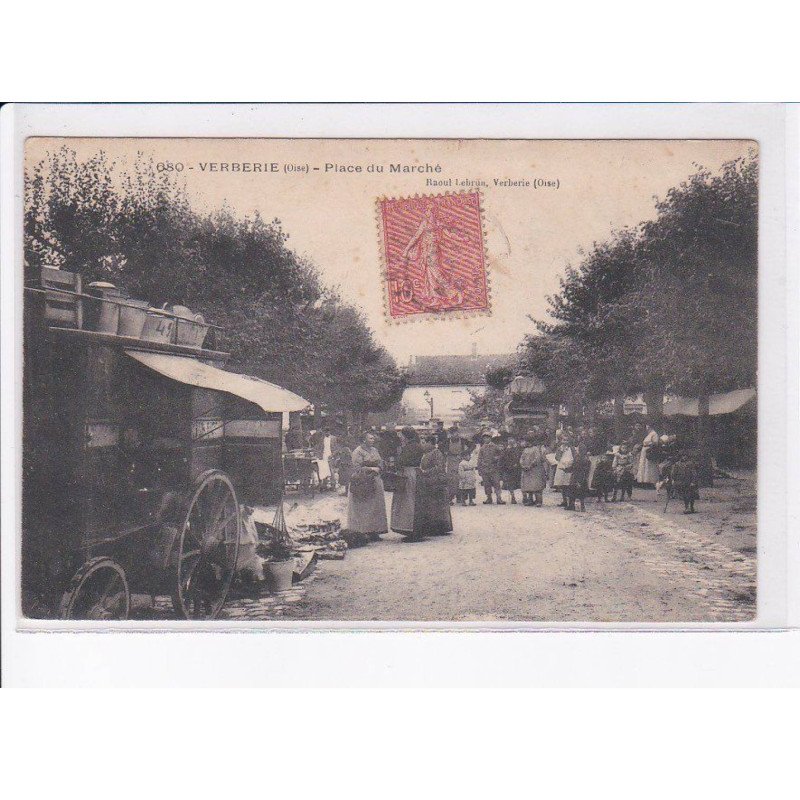 VERBERIE: place du marché - très bon état