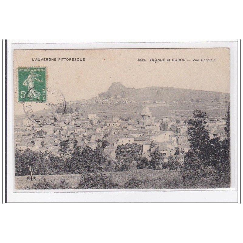 YRONDE-et-BURON : vue generale - tres bon etat