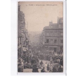 FLERS: grèves de 1907, défilé des grévistes - très bon état