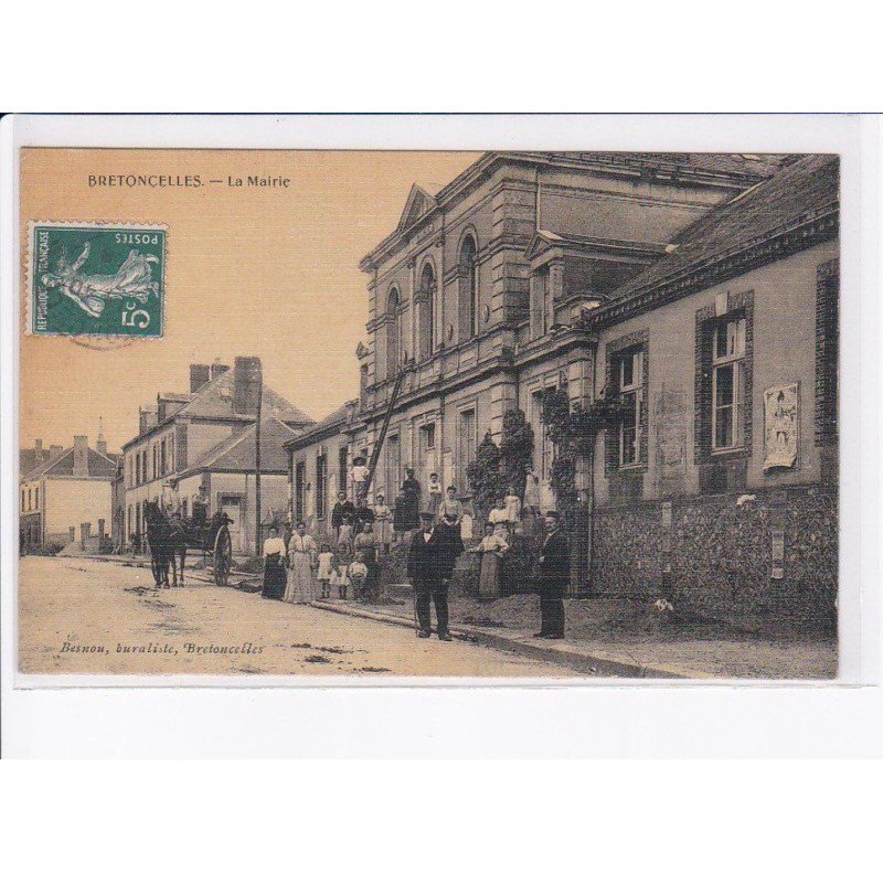 BRETONCELLES: la mairie - très bon état