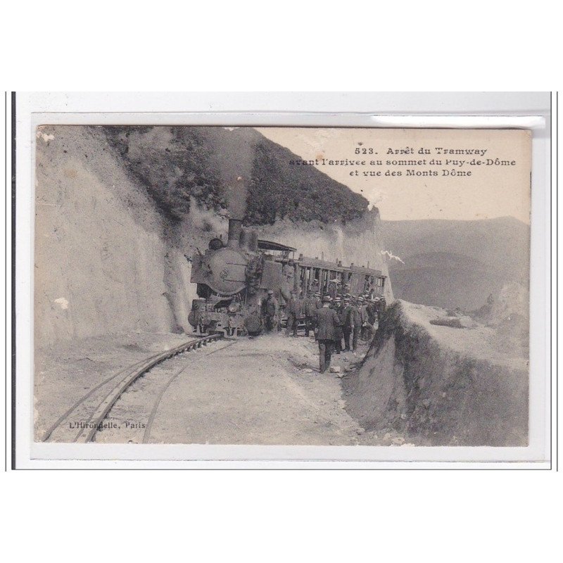 PUY-de-DOME : arret du tramway - tres bon etat