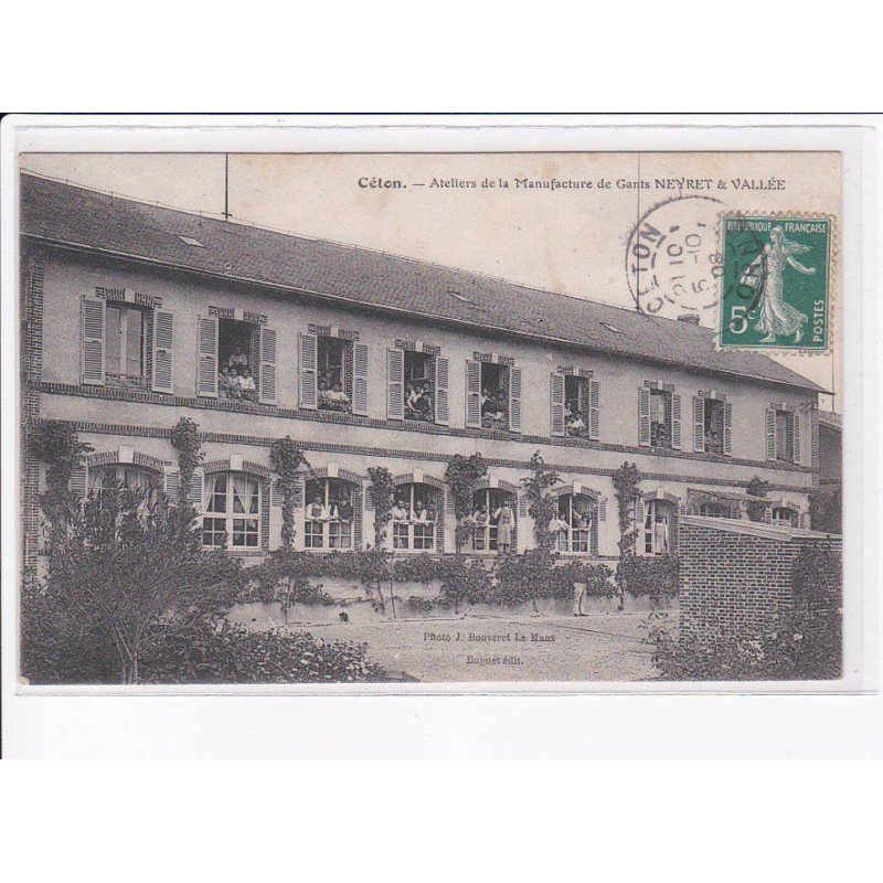 CETON: ateliers de la manufacture de gants neyret et vallée - très bon état