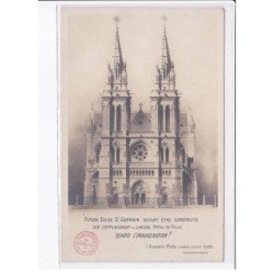 FLERS: future église saint-germain devant être construite sur l'emplacement de l'ancien - très bon état