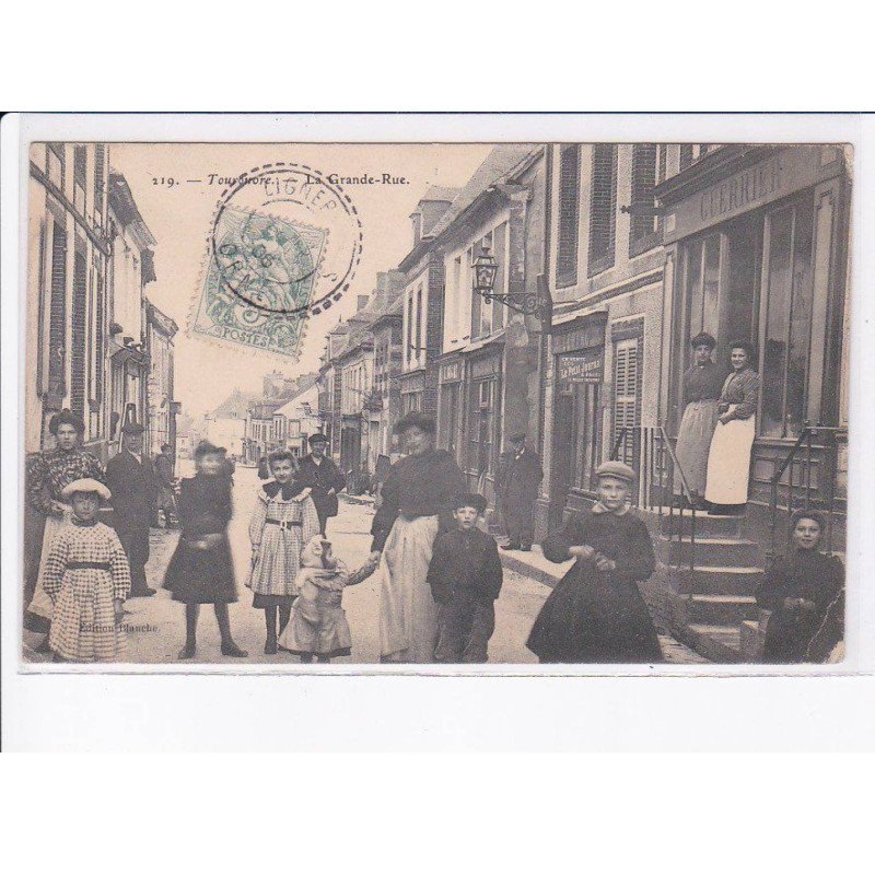 TOUROUVRE(?): la grande-rue - état