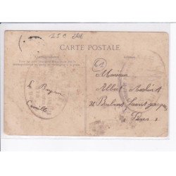 FLERS: pendant la grève, les gendarmes sortant du château - état